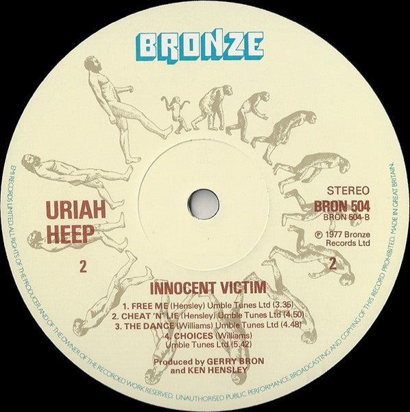 Uriah Heep : Innocent Victim (LP, Album)
