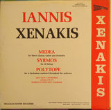 Iannis Xenakis : Medea / Syrmos / Polytope (LP)