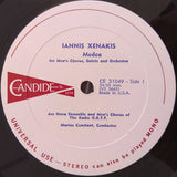 Iannis Xenakis : Medea / Syrmos / Polytope (LP)