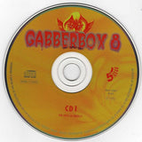 Various : The Gabberbox 8 (68 Crazy Hardcore Traxx!!!) (2xCD, Comp + CD, Mixed)
