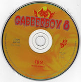 Various : The Gabberbox 8 (68 Crazy Hardcore Traxx!!!) (2xCD, Comp + CD, Mixed)