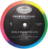 Crowded House : World Where You Live (12", Single, SRC)