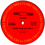 Wham! : Young Guns (Go For It) (12", Car)