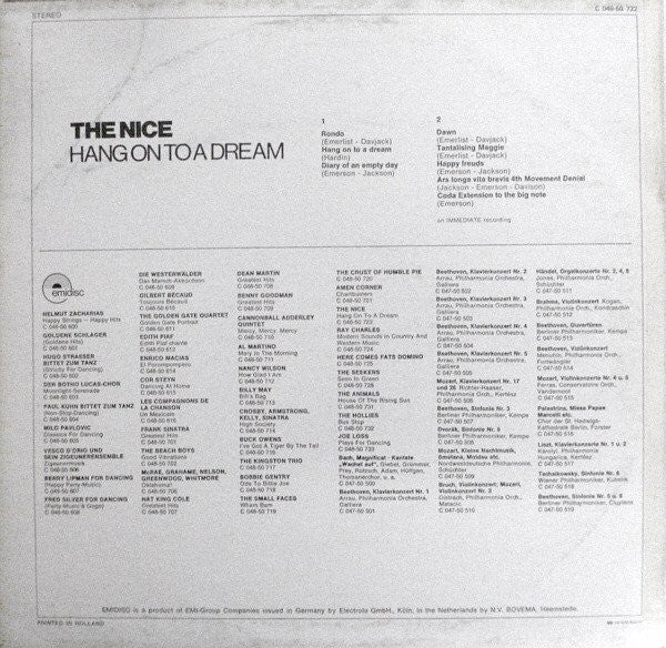 The Nice : Hang On To A Dream (LP, Comp)