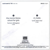 The Marcia Blaine School For Girls* & D_rradio : Untitled (7", Ltd)