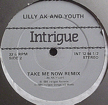 Lilly AK And Youth : Take Me Now (12")