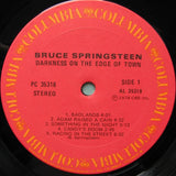 Bruce Springsteen : Darkness On The Edge Of Town (LP, Album)