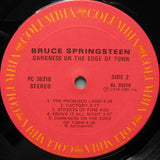 Bruce Springsteen : Darkness On The Edge Of Town (LP, Album)