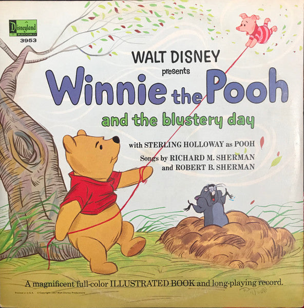 Sterling Holloway : Winnie The Pooh And The Blustery Day (LP, Album, RP)
