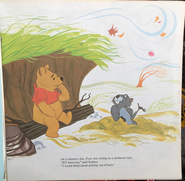 Sterling Holloway : Winnie The Pooh And The Blustery Day (LP, Album, RP)