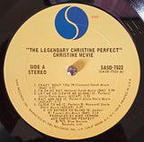 Christine McVie : The Legendary Christine Perfect Album (LP, Album, RE, Pit)