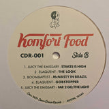 BoomBaptist, Elaquent, Juicy The Emissary : Komfort Food (LP, Album, Ltd, Map)