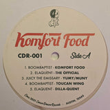 BoomBaptist, Elaquent, Juicy The Emissary : Komfort Food (LP, Album, Ltd, Map)