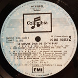 Edith Piaf : Le Disque D'Or D'Edith Piaf (LP, Comp, RE, Gat)