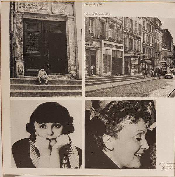 Edith Piaf : Le Disque D'Or D'Edith Piaf (LP, Comp, RE, Gat)