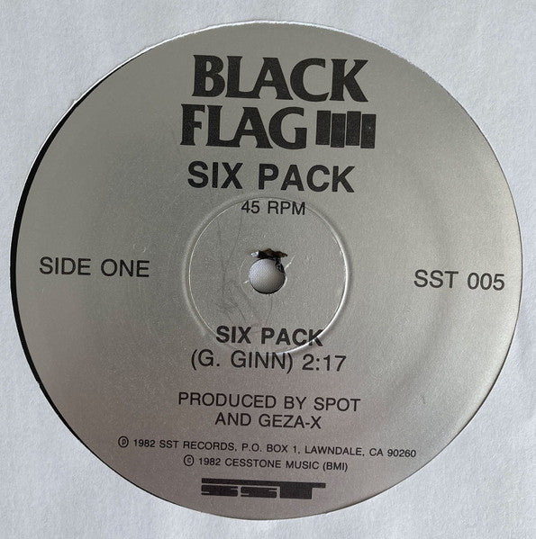 Black Flag : Six Pack (12", RE)