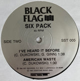Black Flag : Six Pack (12", RE)