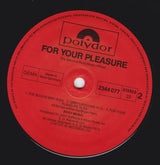 Roxy Music : For Your Pleasure (LP, Album, RE, Gat)
