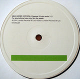 New Order : Crystal (Creamer K Remixes) (12", Single, Promo)