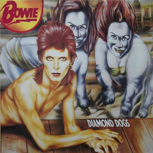 Bowie* : Diamond Dogs (LP, Album, RE, RM, Gat)