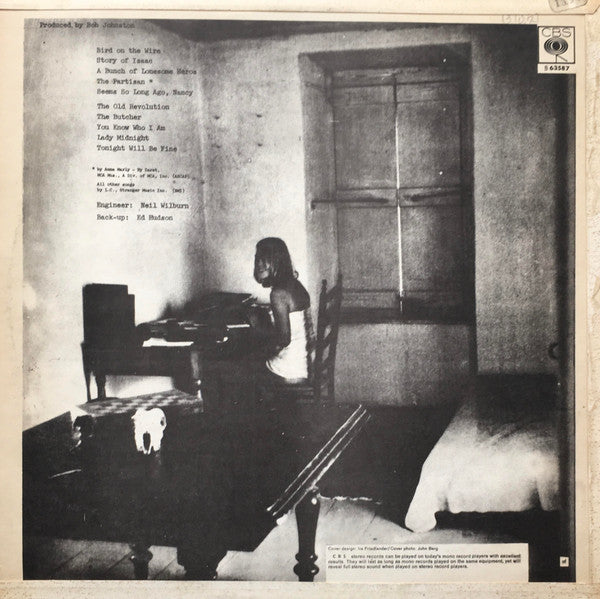 Leonard Cohen : Songs From A Room (LP, Album)