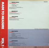 Minimal Compact, Benjamin Lew, Aksak Maboul, Tuxedomoon : Made To Measure Vol. 1 (LP, Album)