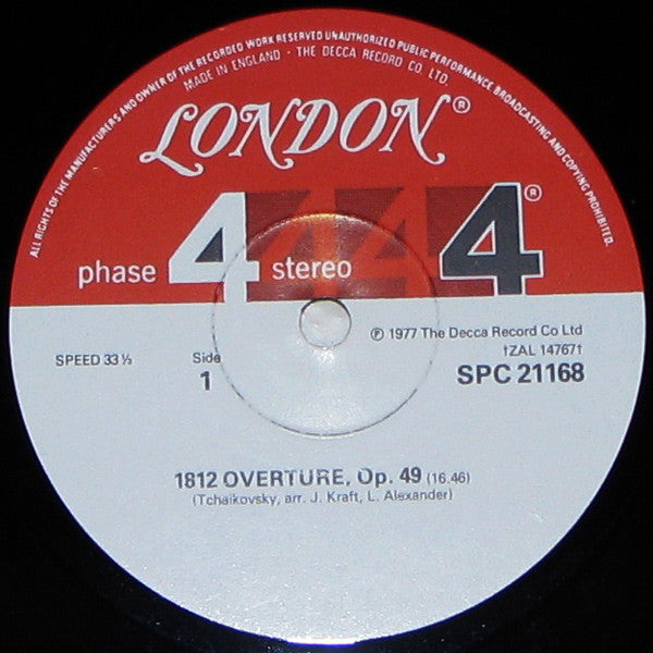 Tchaikovsky* - Kraft* & Alexander* : 1812 - Nutcracker Suite (LP, Album)