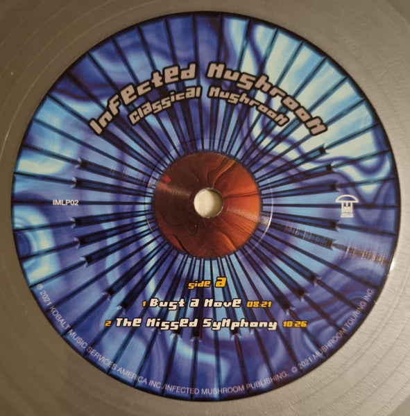 Infected Mushroom : Classical Mushroom  (2xLP, Album, Ltd, P/Mixed, RE, Sil)