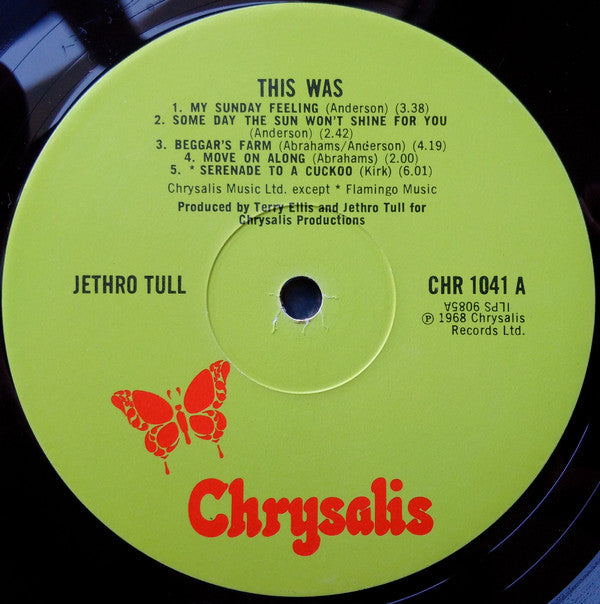 Jethro Tull : This Was (LP, Album, RP, Gre)