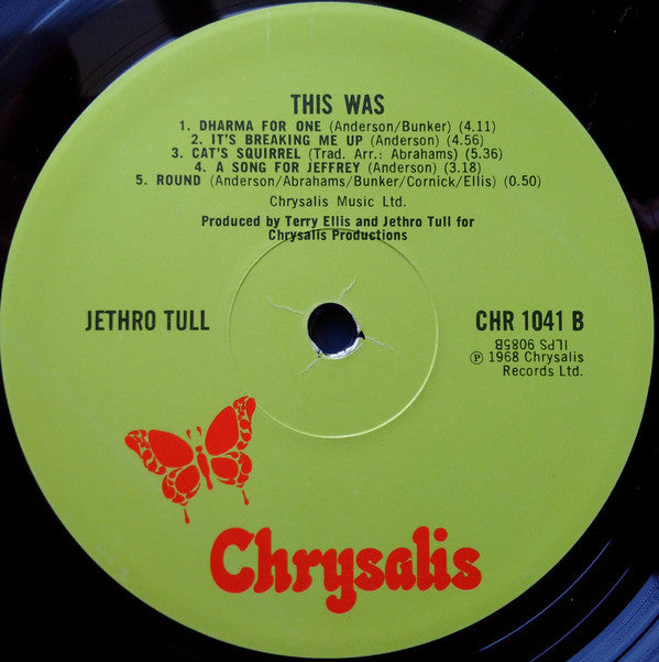 Jethro Tull : This Was (LP, Album, RP, Gre)