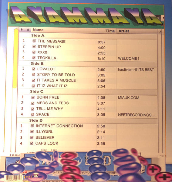 M.I.A. (2) : Maya (2xLP, Album, RE, Gat)