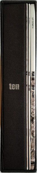 Pearl Jam : Ten (Box, Comp, Dlx + CD, Album, RE, RM + CD, Album, RM)