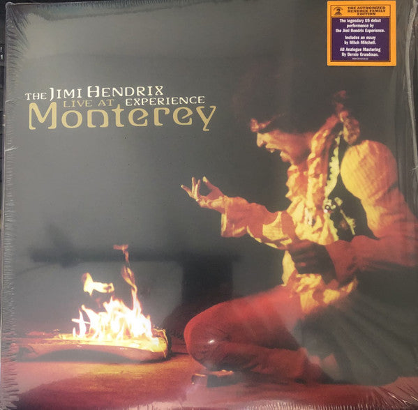 The Jimi Hendrix Experience : Live At Monterey (LP, Album, RE)