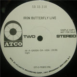 Iron Butterfly : Live (LP, Album, Promo)