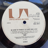 Man : Be Good To Yourself At Least Once A Day (LP, Album, Gat)