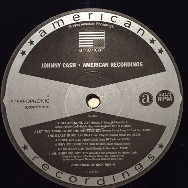 Cash* : American Recordings (LP, Album, RE, 180)