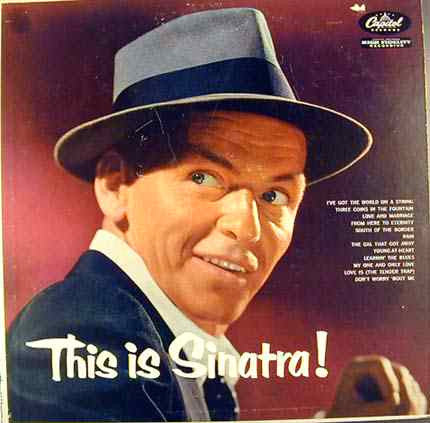 Frank Sinatra : This Is Sinatra! (LP, Comp, Mono, RP, Scr)