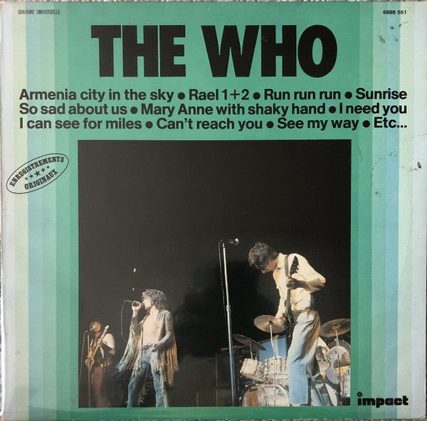 The Who : The Who (LP, Comp, RE)