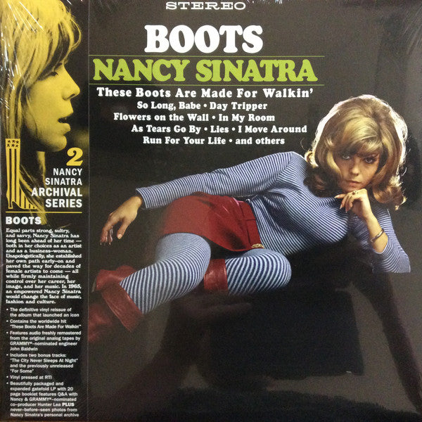 Nancy Sinatra : Boots (LP, Album, RE, RM)