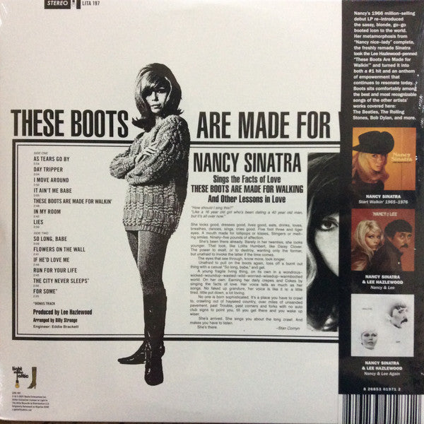 Nancy Sinatra : Boots (LP, Album, RE, RM)