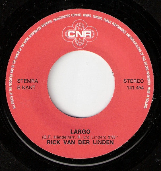 Rick van der Linden : Choo Choo (Chattanooga Choo Choo) (7", Single)