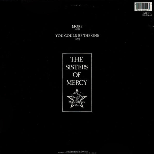 The Sisters Of Mercy : More (12", Single)