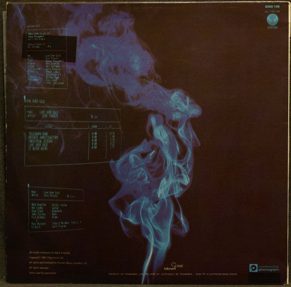 Dire Straits : Love Over Gold (LP, Album)