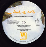 Cat Stevens : Back To Earth (LP, Album)