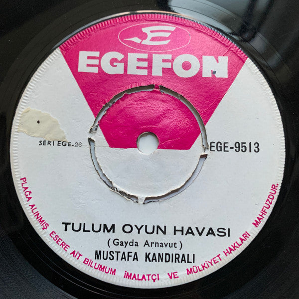 Mustafa Kandıralı : Ada Çiftetellisi (7", Single)