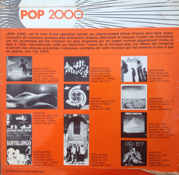 Various : Pop 2000 (LP, Comp)