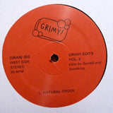 Various : Grimy Edits Vol. 2 (12", Unofficial)