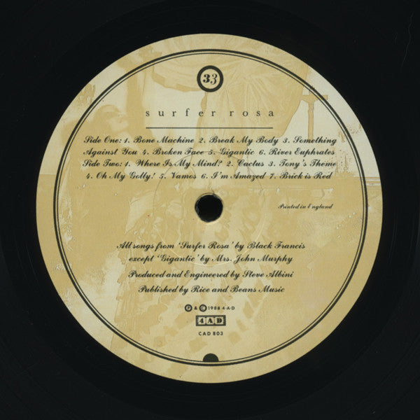 Pixies : Surfer Rosa (LP, Album, RE, 180)