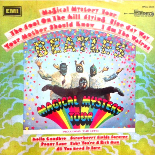 The Beatles : Magical Mystery Tour (LP, Album, Sin)