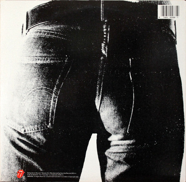 The Rolling Stones : Sticky Fingers (LP, Album, RE)